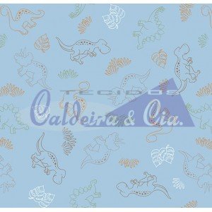 Contorno Dinos cor 03 (Azul) 